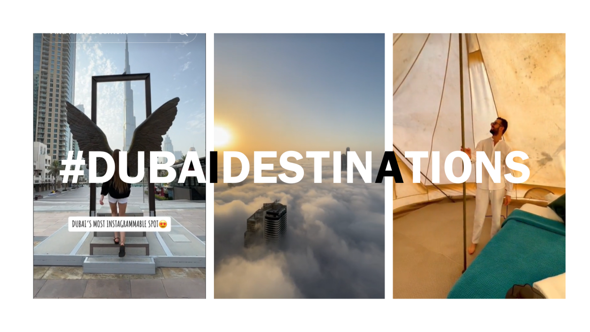 #DubaiDesinations is currently trending on TikTok