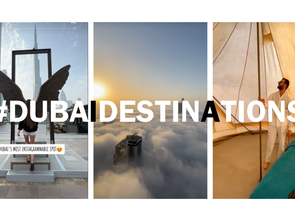 #DubaiDesinations is currently trending on TikTok