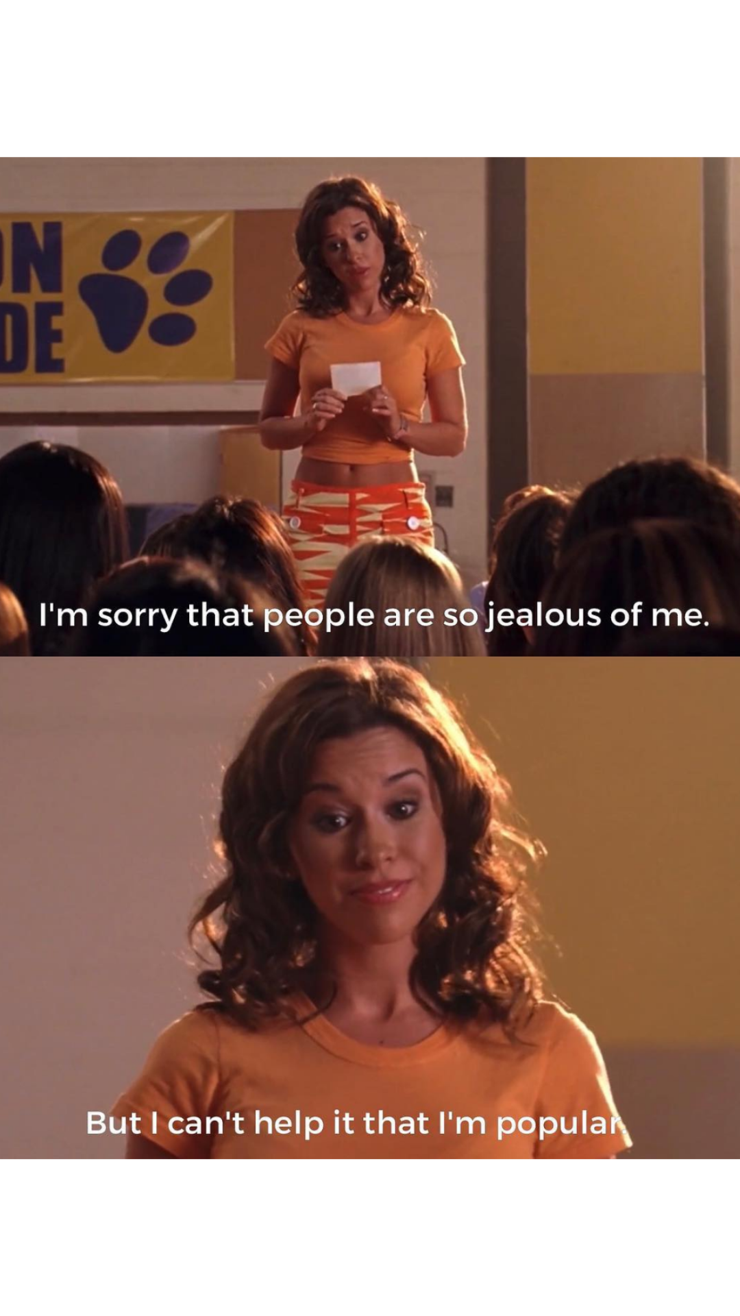 17 X 11 | Mean Girls Quotes Poster, image size:1080x1920