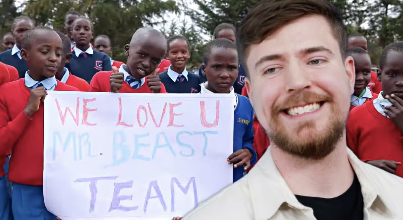 MrBeast builds 100 wells in Africa