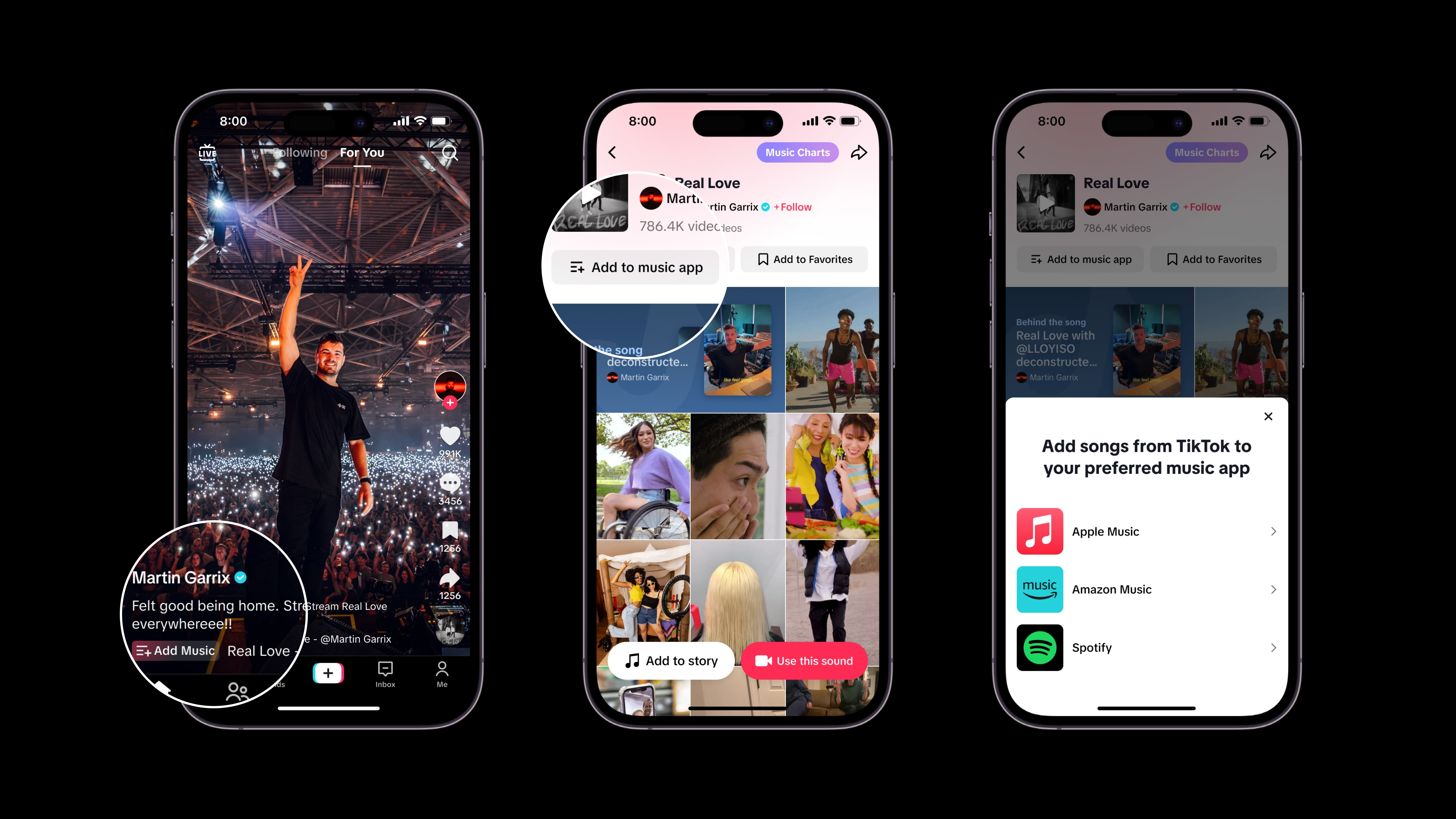 TikTok expands "Add to Music App" feature 2023